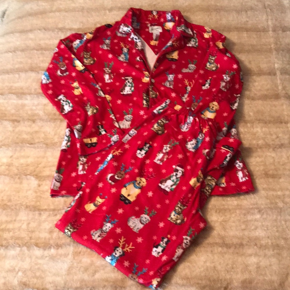 Nick and Nora Christmas Dog Pajama Set